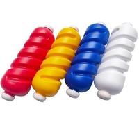 Generico Divisori di corsia per Piscina - Corda di Sicurezza e Linea di galleggiamento per Gare di Nuoto, Giallo 6 cm x 20 m, Divisorio Resistente per Piscina per allenamenti e Gare di Nuoto agonisti