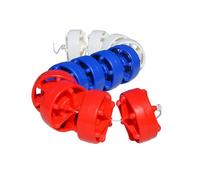 Generico Divisori for corsie for Piscina, Corde di Sicurezza for Piscina e Kit Boe, Adatti for Uso Interno ed Esterno, Che separano Le Aree di acque Basse e Profonde(9m/30ft)