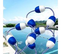 Generico Divisori per corsie Piscina, Corda Galleggiante, divisori di Sicurezza per Piscina, Boa, scaletta per Piscina, Portatili, Corda divisoria per corsie per Piscine