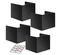 Generico Divisori per scrivania per Studenti - Pannelli per la Privacy | 4 Pannelli didattici | Partizioni Lavoro Individuale per la Formazione in Aula Scolastica