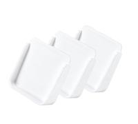 Generico Divisori riutilizzabili per Pranzo, 3 Inserti per porzioni | 3 inserti separati per layout porzioni flessibili, forma curva con parte superiore aperta, risciacquo con acqua