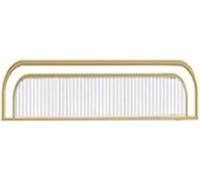 Generico Divisorio Moderno in Vetro - Pannelli divisori da banco con Struttura in Ferro per Ufficio Domestico, Sala da Pranzo e Arredamento per ristoranti (50x100 cm/19,68x39,37 Pollici) - Elegante s