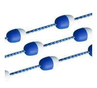 Generico Divisorio per corsia Piscina Regolabile da 12 Metri con Boe - Corda di Sicurezza per Nuoto per Allenamento Indoor/Outdoor, Ideale per Nuoto agonistico e Sicurezza in Piscina (Blu)