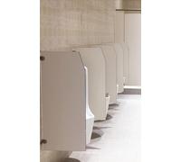 Generico Divisorio per orinatoio a Parete - Divisorio per la Privacy Maschile per bagni pubblici, separatore per WC Impermeabile, 2 Pannelli Bianchi per la Privacy degli orinatoi per Hotel e struttur