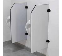 Generico Divisorio per orinatoio a Parete per bagni Maschili, estensore per la Privacy per bagni pubblici, Schermo per la Privacy per orinatoio in 3 Pezzi, Resistente e Facile da installare