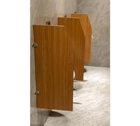 Generico Divisorio per orinatoio da Uomo a Parete, divisorio per WC Impermeabile per Hotel e bagni pubblici - 2 Pannelli divisori per orinatoio Marroni