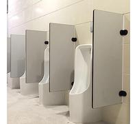 Generico Divisorio per orinatoio da Uomo a Parete - Divisorio per WC Resistente per casa, Ufficio, Ristorante e Hotel - 4 Pezzi di Estensione per separare Le stanze per la Privacy