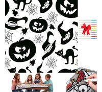 Generico DIY Coloring Blanket with Markers-Color Your Own Blankets, Creative Art Personalized Washable Blanket, Cozy Soft Blankets for Holiday Arts Crafts Activity Party