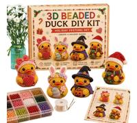 Generico DIY Cute Duck Beaded Set - Pet Kitten Creative Beading