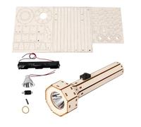 Generico DIY Flashlight Kit - STEM Circuit Building Kit Small Assembly Science Experiment Flashlight Craft Kits For Kids Teens Classroom School Home Learning Exploration