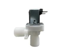 Generico DN15 1/2 "12V 24V 220V Valvola a solenoide in plastica Normalmente aperta chiusa Fontana potabile for lavatrice ad angolo retto(12V_NORMALLY CLOSED)