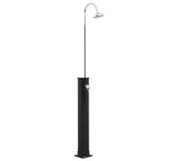 Generico Doccia ad Energia Solare Nera 214 cm 20 L,6.85kg,92309