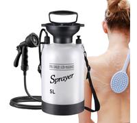 Generico Doccia da Campeggio | Pompa Acqua Doccia da Viaggio e Campeggio,Accessori per Lavaggio Esterni per Bagno Animali Piante Pulizia Interna Esterna Spiaggia Escursioni Viaggio