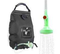 Generico Doccia da Campeggio Portatile - Doccia Solare da 51 Cm, Soffione Doccias Rimovibile | Borsa da Bagno in PVC da 20 Litri, Doccias Esterna, Ideale per Acqua Calda Durante Il Campeggi