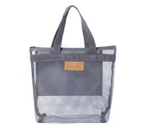 Generico Doccia - Mesh Tote | Organizzatore del Bagno a Secco rapido | Borsa di stoccaggio con Cerniera per Viaggi e Uso Quotidiano | Carrier da toeletta con Design spazioso per Il Campeggio in