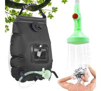 Generico Doccia Portatile da Campeggio - 20L Solare Amovibile Borsa da Bagno con Doccino e Tubo,Borsa Doccia Portatile | per Esterno Spiaggia Interno Viaggio Cabina Campo Balcone Terrazza Cortile