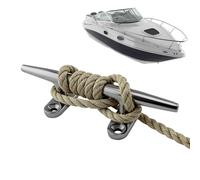 Generico Dock Cleat | Stainless Steel Open Base Hardware Accessories for Tie Down Mooring Rope | Rope Cleat - for Kayak Canoe Small Yacht Dock Mooring Tie Down Fishing Sailing Lake