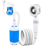 Generico Dodo Garden Shower with Carrying Case, Portable Camping Showers with Adjustable Flow for Easy Operation, Rechargeable Outdoor Shower Pump (A)