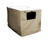 Generico Dog Crate Cover - 1x Windproof Pet Cage Cover, Oxford Dog Kennel Covers, Waterproof Dogs Cage Covers, Easy To Wash Breathable Pet Habitat Protection Guard For Indoor And Outdoor Crates