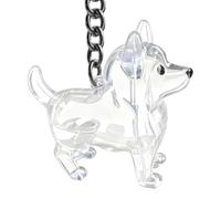 Generico Dog Hair Collector Keychain - Portable Pet Grooming Tool | Compact and Rubber Design with Reusable Brush, Easy to Carry, Removes Loose Hair from Clothes, and Car Seats