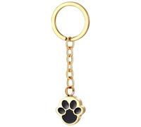 Generico Dog Paw Keychain, Openable Memorial Stainless Steel Pendant with Secure Seal and Polished Finish, Pet Ashes Keepsake Keychain for Bedside, Home, Office, School, and Daily Carry Accessories