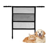 Generico Dog Separator for Car with Storage Pocket Puppy Separator Net