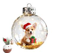 Generico Dog Snow Globe Christmas Ornaments Golden Retriever corgii