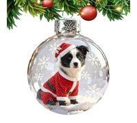 Generico Dog Snow Globe Christmas Ornaments Golden Retriever corgii