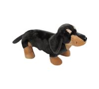 Generico Dog Stuffed Animal, 9.84in Cartoon Sausage Dog Plush Toy, Soft Sleeping Comfort Doll Kids, Cute Dachshund Throw Pillow Bedroom Living Room Sofa Decor, Cozy Gift for Children