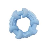 Generico Dog Teething Toys - Bite Jute | Interactive Dog Toy | TPR Dogs Chewing Teether Fosr Training & Tooth Health, Durable & Safe Care Ring For Small To Medium, 10.5cm, 1 Piece.