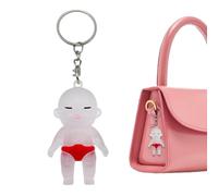 Generico Doll Keychain - Resin 2.28 Inch, UV Color Changing Handbag Pendant Backpack Charm | Sunlight Reactive Charm, Cute Doll Keyring For Schoolbag Phone Tote Suitcase Use Travel Accessory