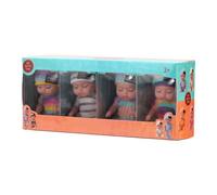 Generico Doll Realistica - Da 4 Pezzi, Set Da Gioco Interattivo | Finti Giocattoli Per Bambini, Bambole In Vinile Morbido, Giochi In Casa Per Bambine Di 2 Anni, Giochi Di Finzione Per La Fa