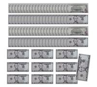 Generico Dollar Bill Banknote, Movie Prop Money, Fake Currency Set, Safe Pretend Play Money, Educational Toy, Realistic Design, Ideal for Kids, Teens, Adults, Role Plays Use, Birthdays