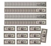 Generico Dollar Bill Banknote, Movie Prop Money, Fake Currency Set, Safe Pretend Play Money, Educational Toy, Realistic Design, Ideal for Kids, Teens, Adults, Role Plays Use, Birthdays