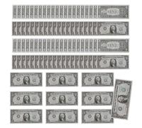 Generico Dollar Bill Banknote, Movie Props Fake Dollars, 5.91x2.44 Inches Educational Toy And Compact Design, Simulation Money for Pretend Play, Boys, Girls, Teens, Youth, Women, Mom, Dad