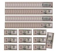 Generico Dollar Bill Banknote, Movie Props Fake Dollars, 5.91x2.44 Inches Educational Toy And Compact Design, Simulation Money for Pretend Play, Boys, Girls, Teens, Youth, Women, Mom, Dad