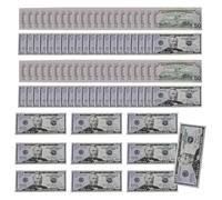 Generico Dollar Bill Banknote, Movie Props Fake Dollars, 5.91x2.44 Inches Educational Toy And Compact Design, Simulation Money for Pretend Play, Boys, Girls, Teens, Youth, Women, Mom, Dad