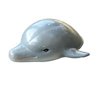 Generico Dolphin Figurines | Floating Dolphin Head Sculpture | Realistic Outdoor Statue | For Garden Yard Pool Pond River Lake Aquarium