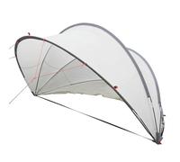 Generico Dome Piscina Grigio e Arancione 405 x 405 x 192 cm,Piscine e Spa,Accessori per Piscina e Spa,Coperture e Teli per piscine-42001108