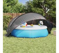 Generico Dome Piscina Nero 405 x 405 x 192 cm,Casa e Giardino,Piscine e Spa,Accessori per Piscina e Spa,Coperture e Teli per piscine-42001110