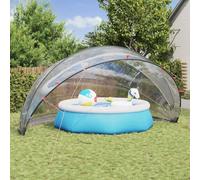 Generico Dome Piscina Trasparente 592 x 590 x 275 cm PVC,Trasparente,12kg,42001134