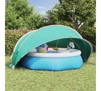 Generico Dome Piscina Verde 472 x 460 x 229 cm,Piscine e Spa,Accessori per Piscina e Spa,Coperture e Teli per piscine-42001116