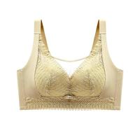 Generico Donna Reggiseno Posturale con Chiusura Frontale Post Chirurgia Supporto per la Schiena - Senza Ferretto Non Imbottito