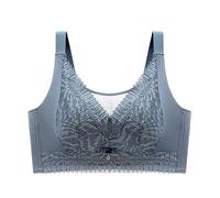 Generico Donna Reggiseno Posturale con Chiusura Frontale Post Chirurgia Supporto per la Schiena - Senza Ferretto Non Imbottito