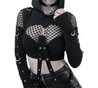 Generico Donna Sweatshirt Carino 2025 Felpa da con Stampa Maniche Lunghe Cappuccio Personalizzata Super Soft Touch Abbigliamento Casual Coulisse Adolescenti attività All'Aperto