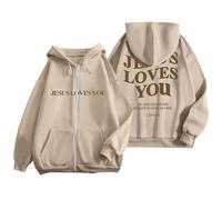 Generico Donna Sweatshirt Carino 2025 Solid Color Felpa da Cappuccio Maniche Lunghe Personalizzata Super Soft Touch Felpe Camicetta Coulisse Tuta per Ragazza