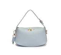 Generico Donne All-Match Borsa a tracolla grande capacità PU pelle elegante fionda modello Lychee Soft Crossbody Bod, Blu, 8.86x4.33x3.94inch