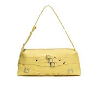 Generico Donne Alla Moda Borsa A Tracolla In Pelle PU Moda Ascella Cinturino Regolabile Fresco Girl Belt Fibbia Bag Shopping Viaggio Party Bag, giallo., 340.00x130.00x115.00mm/13.39x5.12x4.53inch