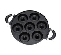 Generico Donut Pans For Baking - 7 Holes Non-Stick Aluminum Pans | Baking Donut Maker Mold | For Airfryer Oven Bake Cooking Frying Bakers Breakfast Home Reposteria Kitchen Bakeware