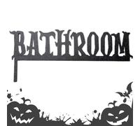 Generico Door Corner Halloween Decoration - PVC Creepy Frame Edge Wall Sign Ornament, Haunted Angle Decor | Stylish Sturdy with Ghostly Detail, Seasonal Accessory for House Furniture Cabinet Room